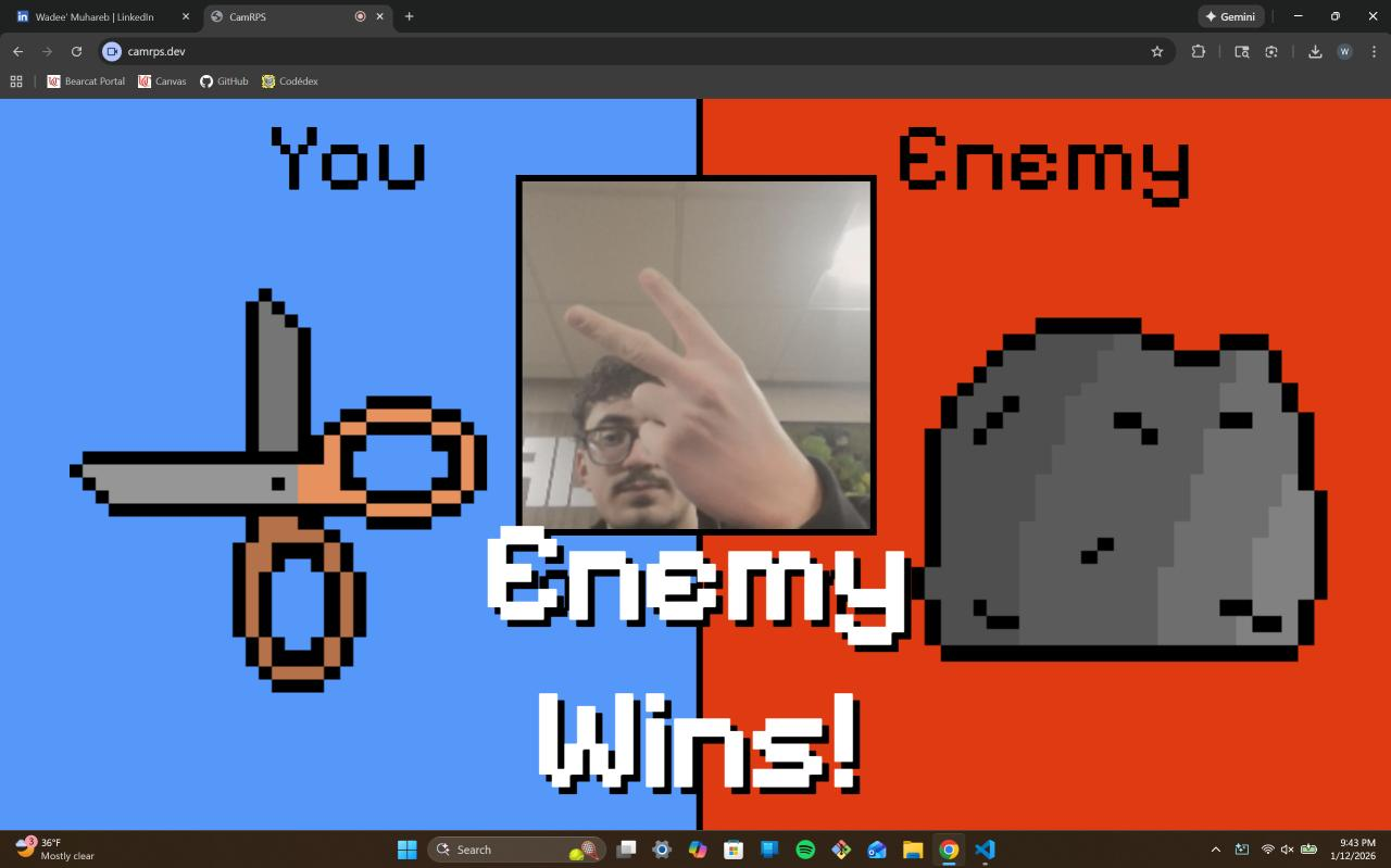 Screenshot of CamRPS